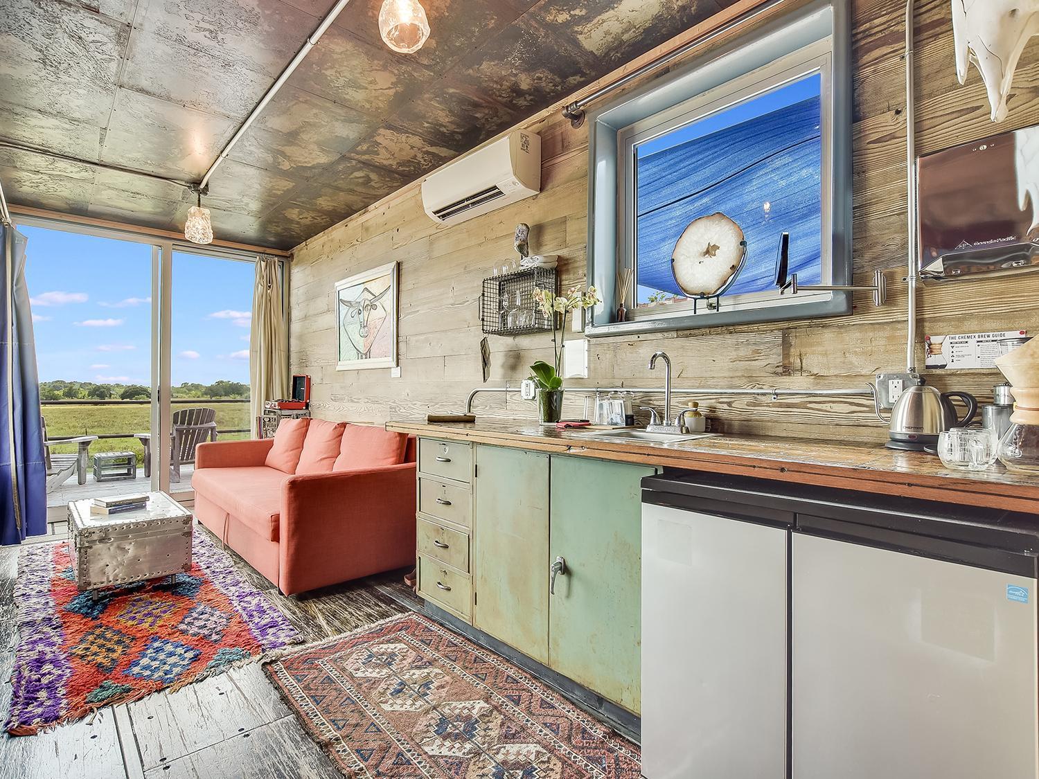 Flophouze Shipping Container Hotel Round Top Cameră foto