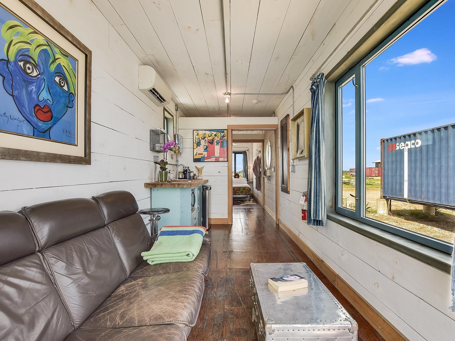 Flophouze Shipping Container Hotel Round Top Cameră foto